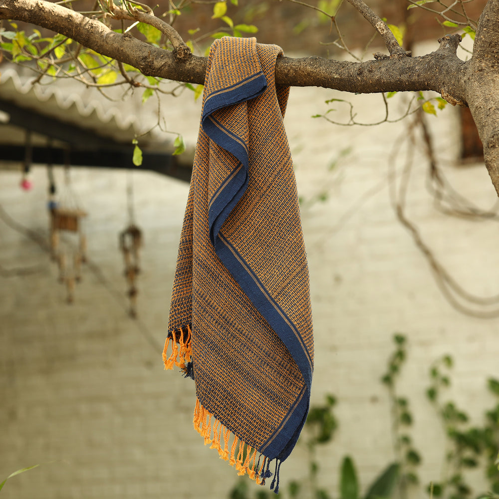 Orange - Organic Kala Cotton Pure Handloom Towel