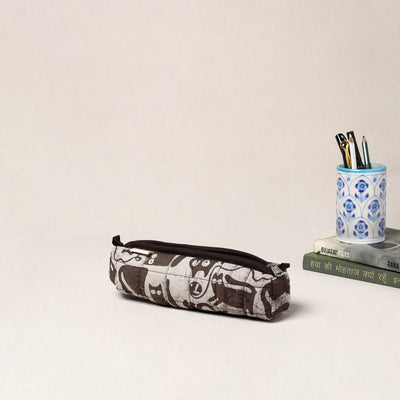 Handcrafted Quilted Pencil Pouch 75