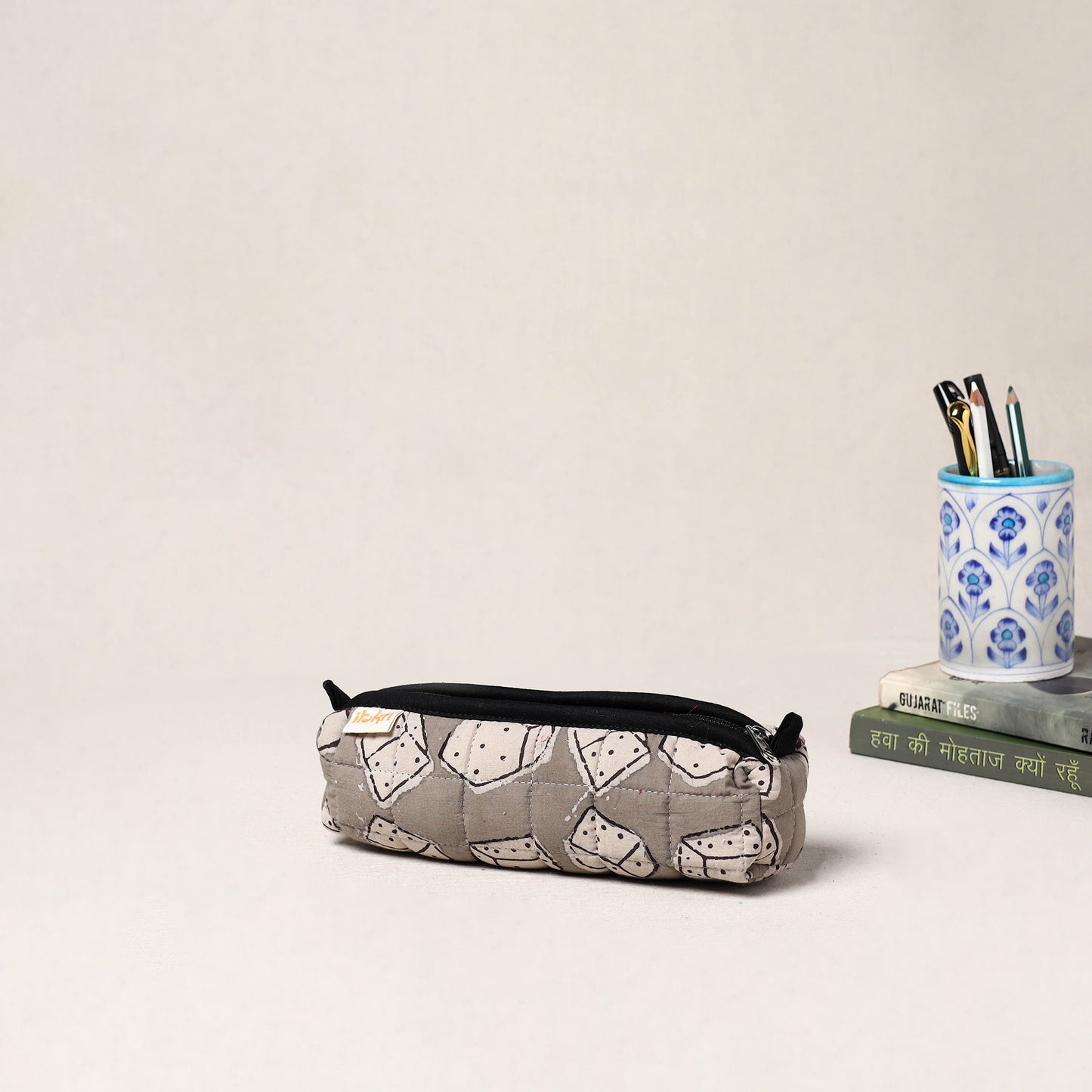 Handcrafted Quilted Pencil Pouch 76