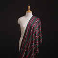 Pure Handwoven Bharashai Mashru Fabric (Width - 21 in) 08