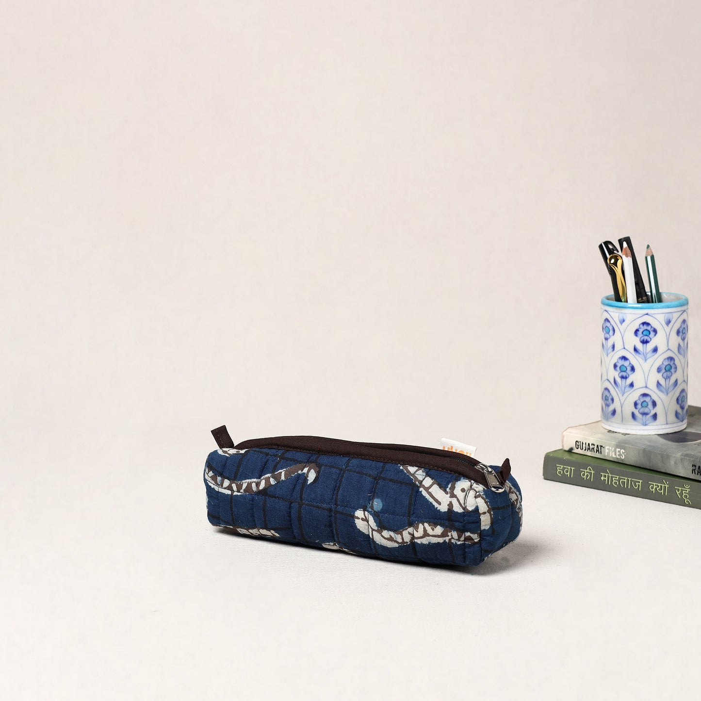 Handcrafted Quilted Pencil Pouch 77