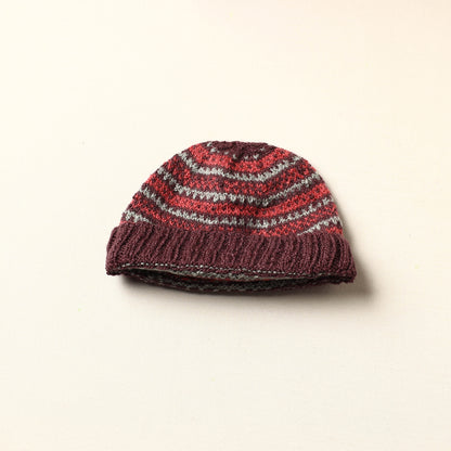 hand knitted woolen cap