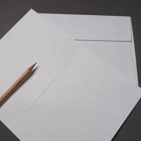 Flower Art Handmade Paper Greeting Card 