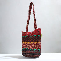 patchwork shoulder bag