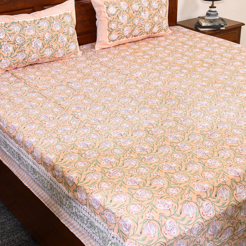 Sanganeri Double Bed Cover