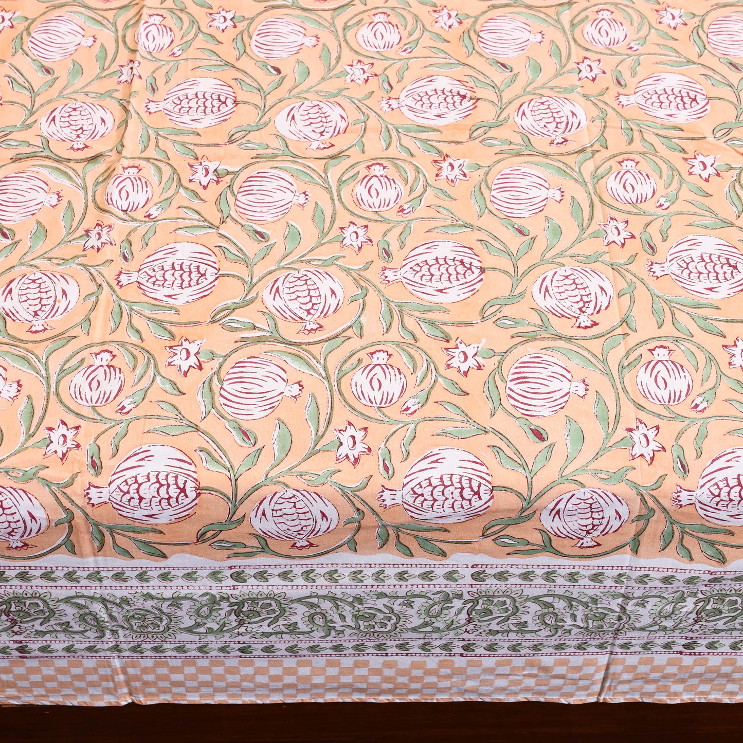 Sanganeri Double Bed Cover