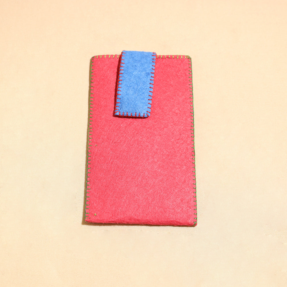 felt mobile pouch