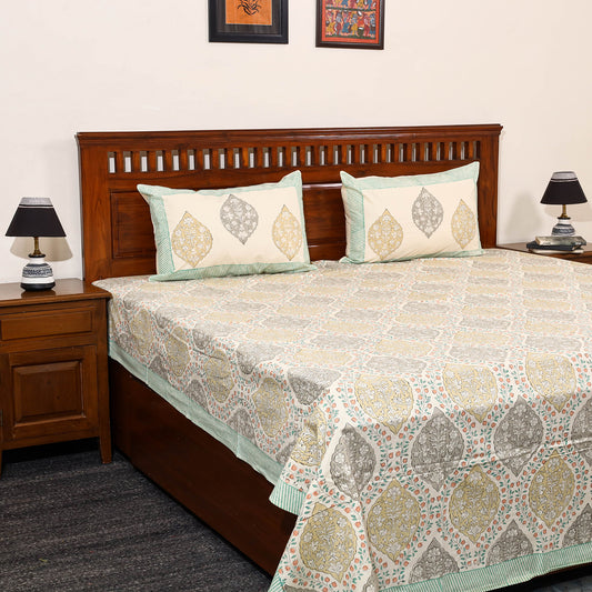 Sanganeri Double Bed Cover