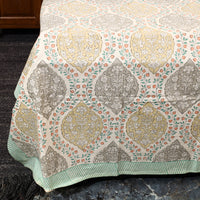 Sanganeri Double Bed Cover