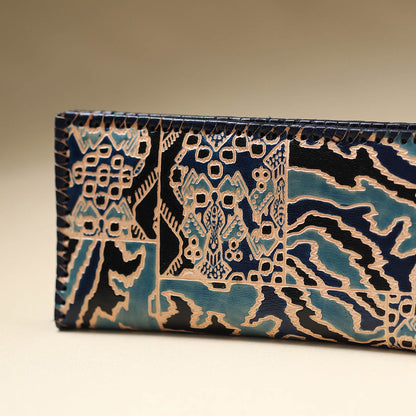Handcrafted Embossed Leather Wallet