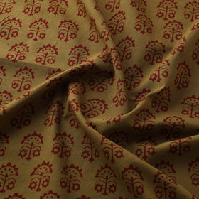 Bagh Hand Block Print Natural Dyed Cotton Fabric 02