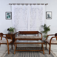 Applique Cutwork Window Curtain