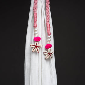 Handcrafted bead work curtain tie backs (set of 2) 06