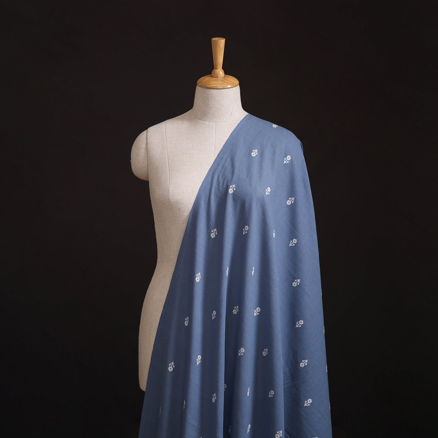 Prewashed Cotton Jacquard Buti Fabric 01