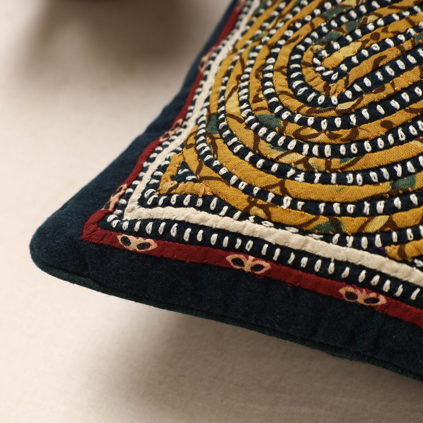 Hand Embroidery Cushion Cover