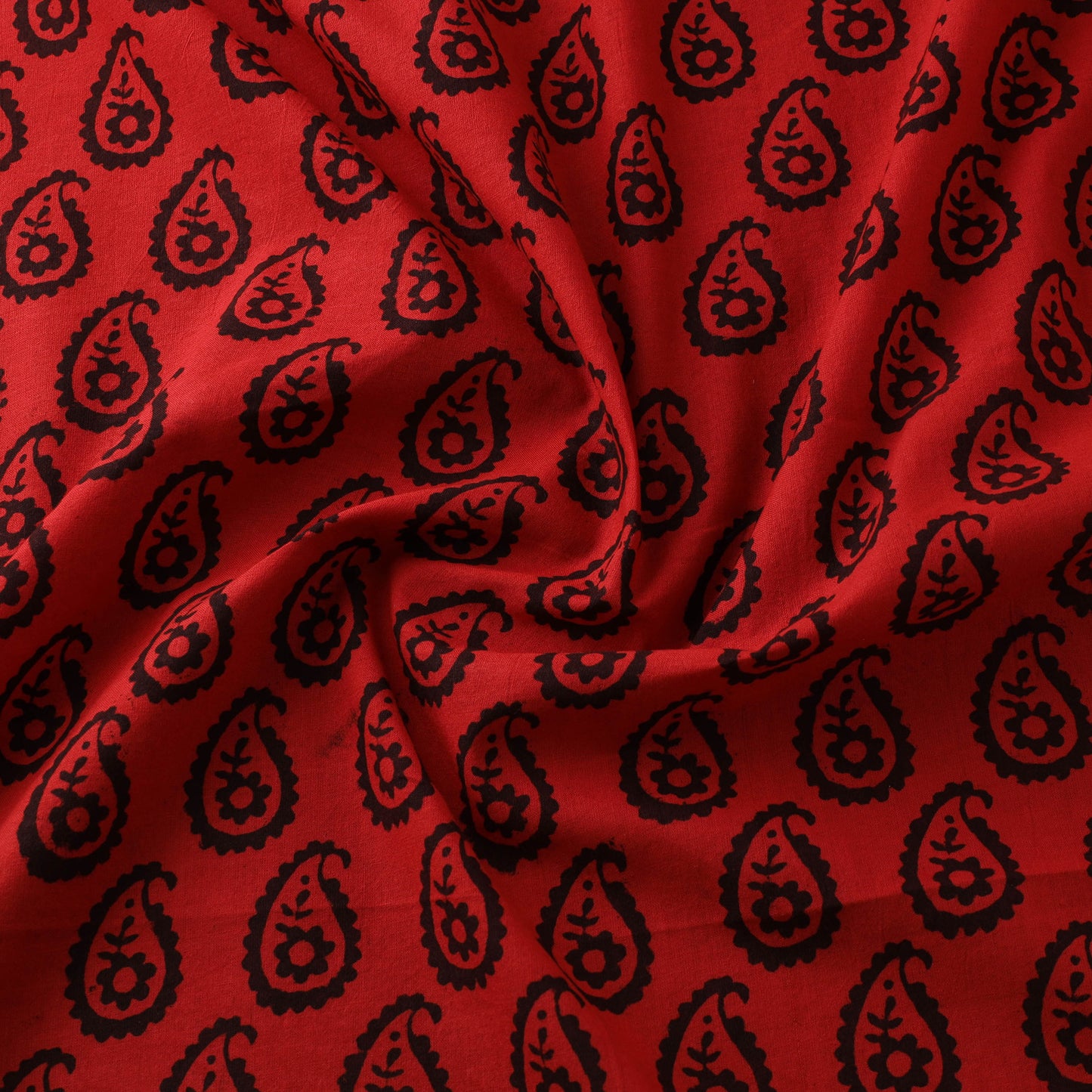 Bagh Hand Block Print Natural Dyed Cotton Fabric 03