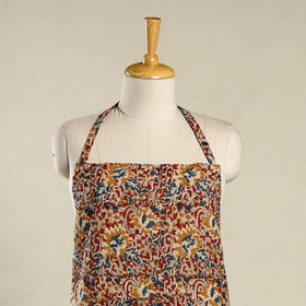 Multicolor - kalamkari cotton apron with pocket 17