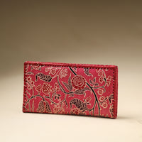 embossed leather wallet