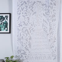 Applique Cutwork Window Curtain