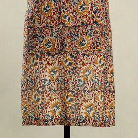 Multicolor - kalamkari cotton apron with pocket 17
