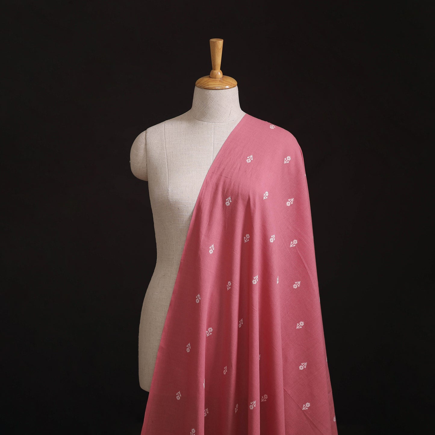 Prewashed Cotton Jacquard Buti Fabric 02
