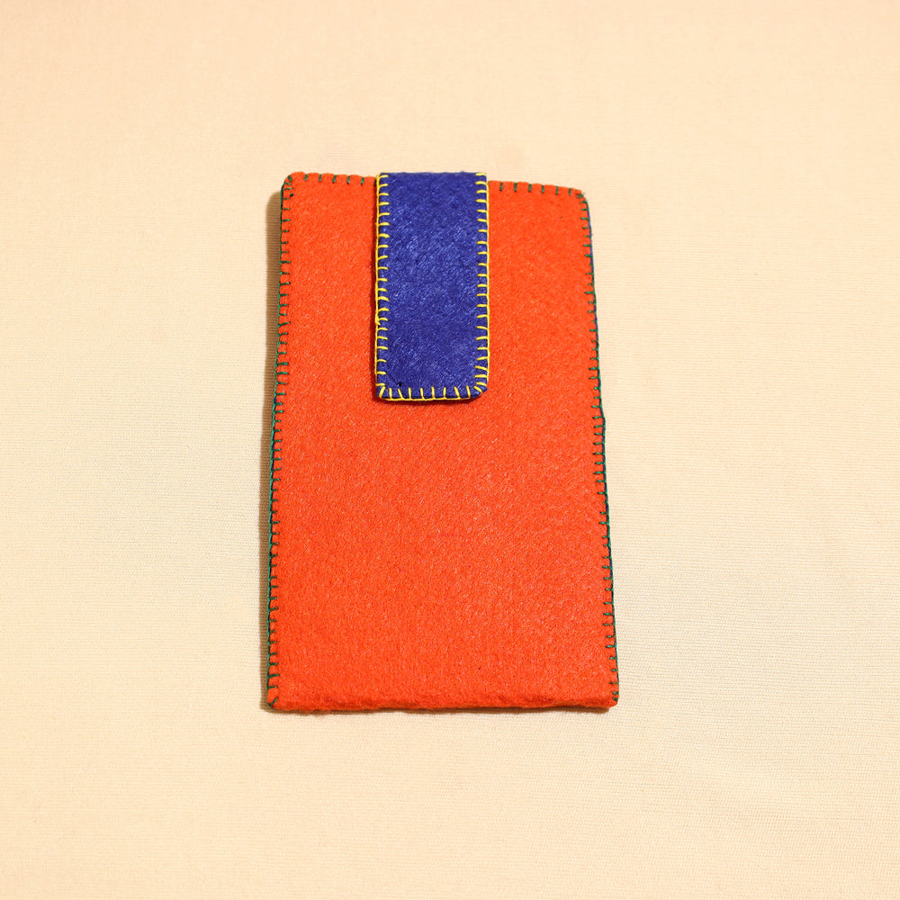 felt mobile pouch