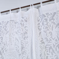 Applique Cutwork Window Curtain