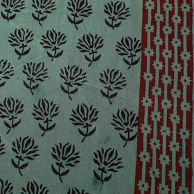 Bagh Hand Block Print Natural Dyed Cotton Fabric 04