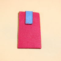 felt mobile pouch