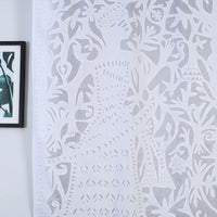 Applique Cutwork Window Curtain