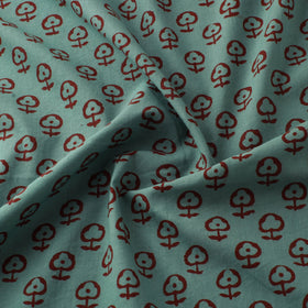 Bagh Hand Block Print Natural Dyed Cotton Fabric 05