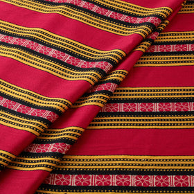 Pure Handwoven Bharashai Mashru Fabric (Width - 21 in) 05