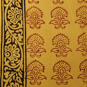 Bagh Hand Block Print Natural Dyed Cotton Fabric 06