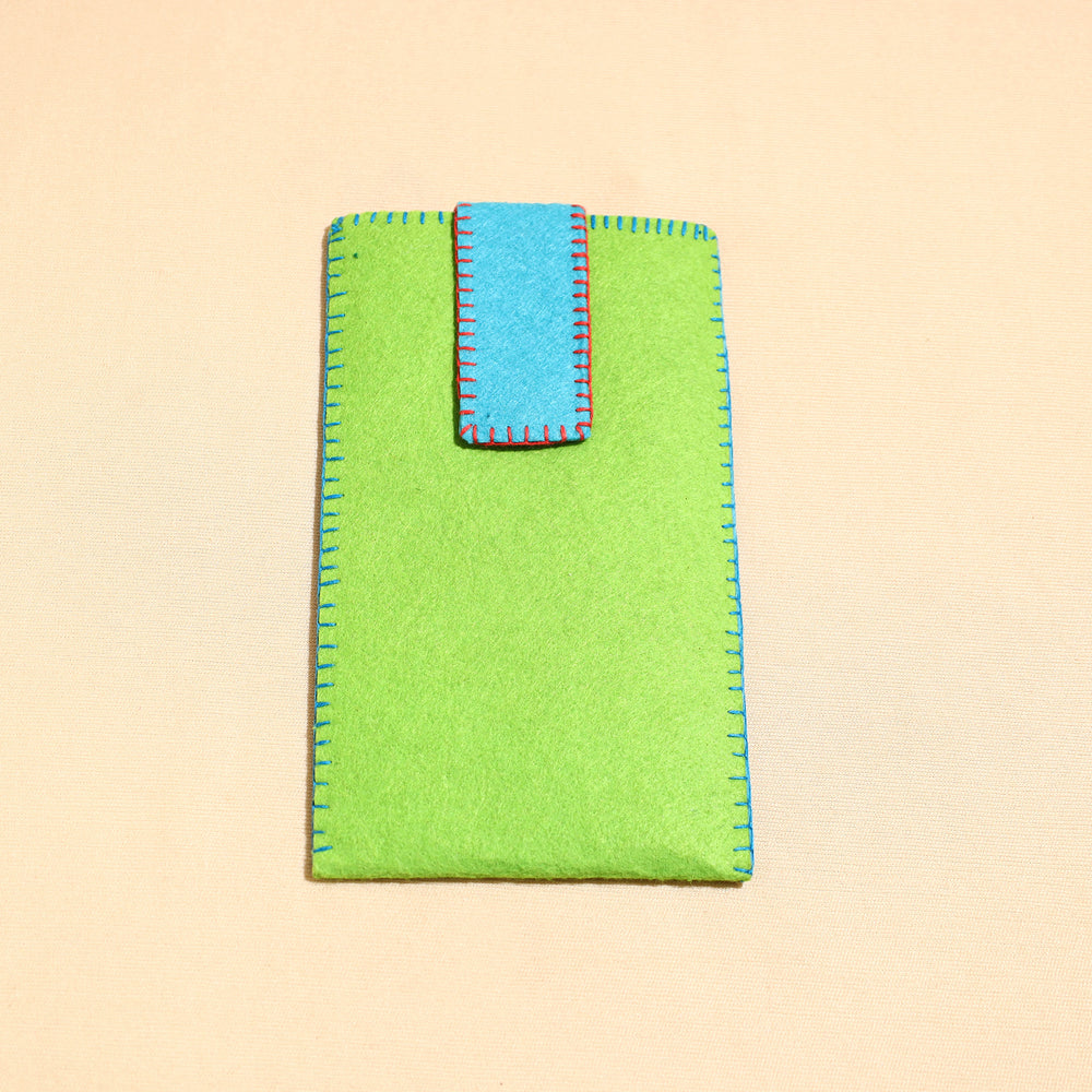 felt mobile pouch