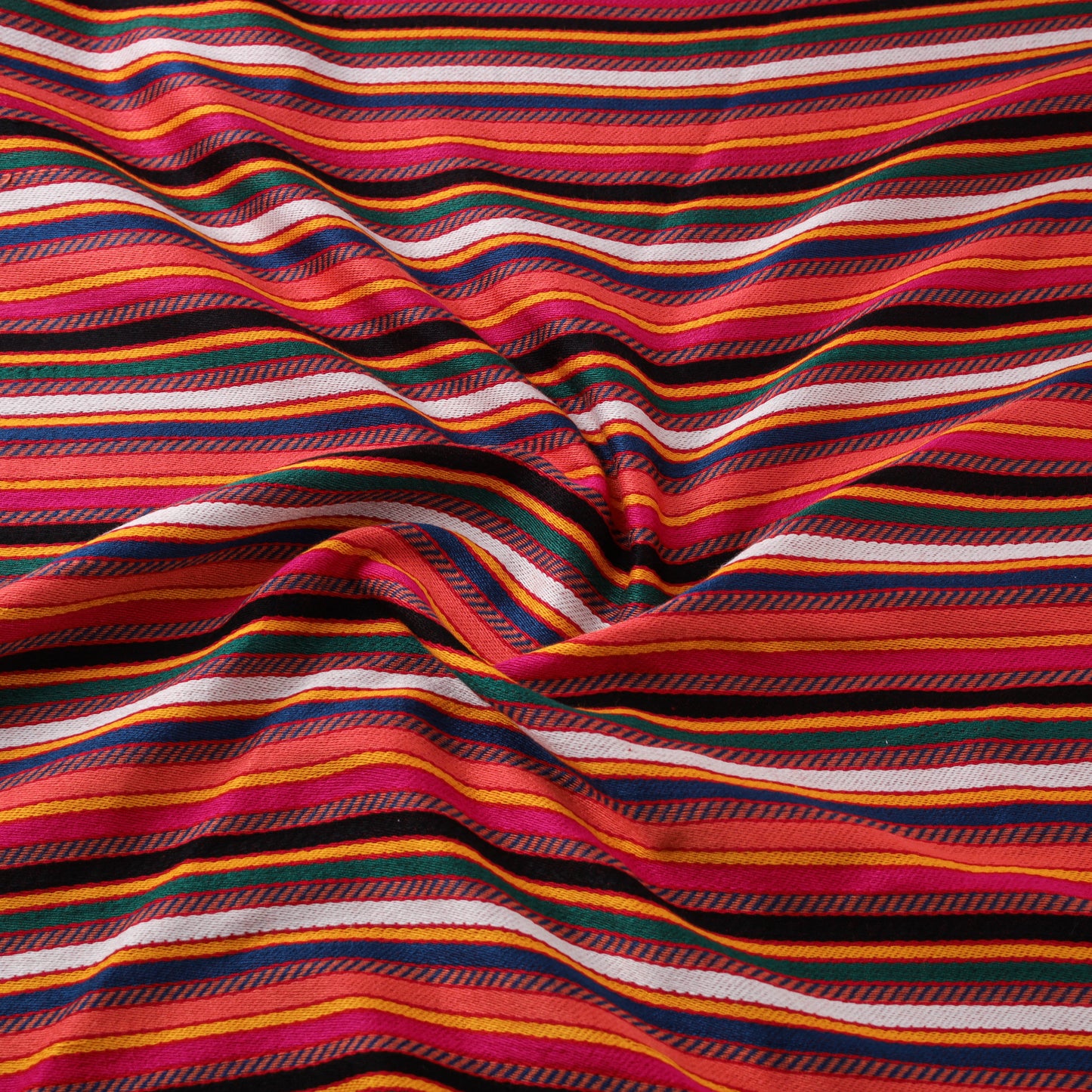 Pure Handwoven Mashru Fabric (Width - 22 in) 04