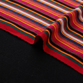 Pure Handwoven Mashru Fabric (Width - 22 in) 04