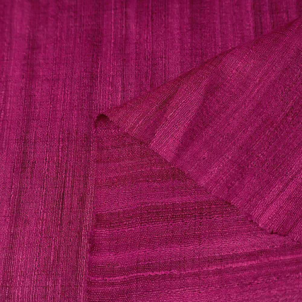 Pink - Bhagalpuri Handwoven Pure Desi Tussar Silk Fabric 05