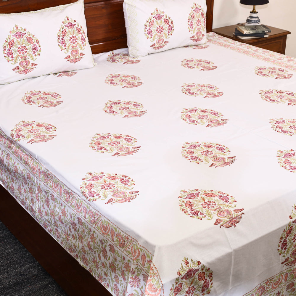 Sanganeri Double Bed Cover