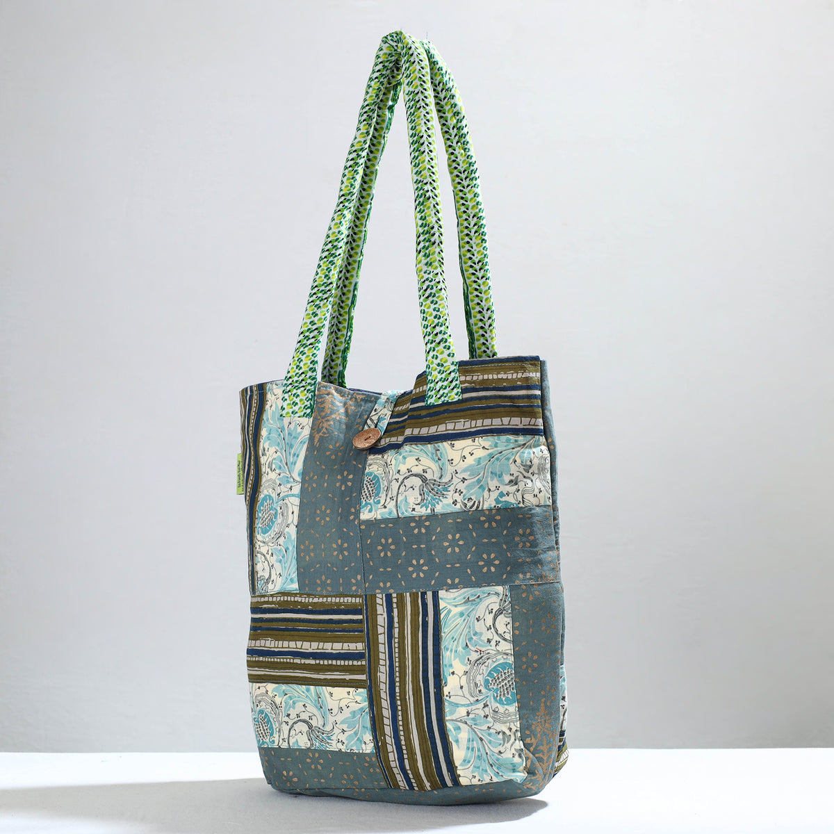 patchwork shoulder bag