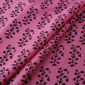 Bagh Hand Block Print Natural Dyed Cotton Fabric 08