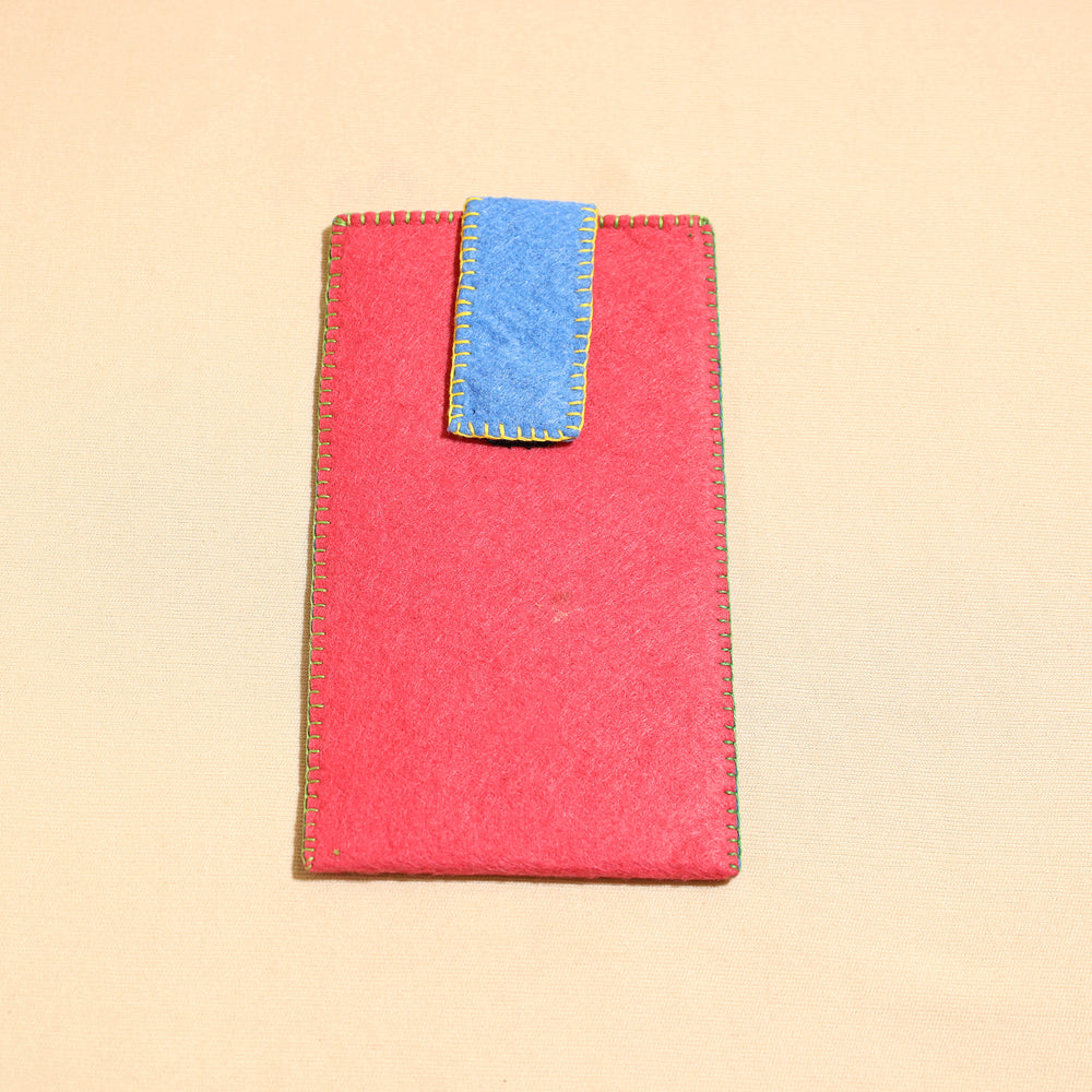 felt mobile pouch