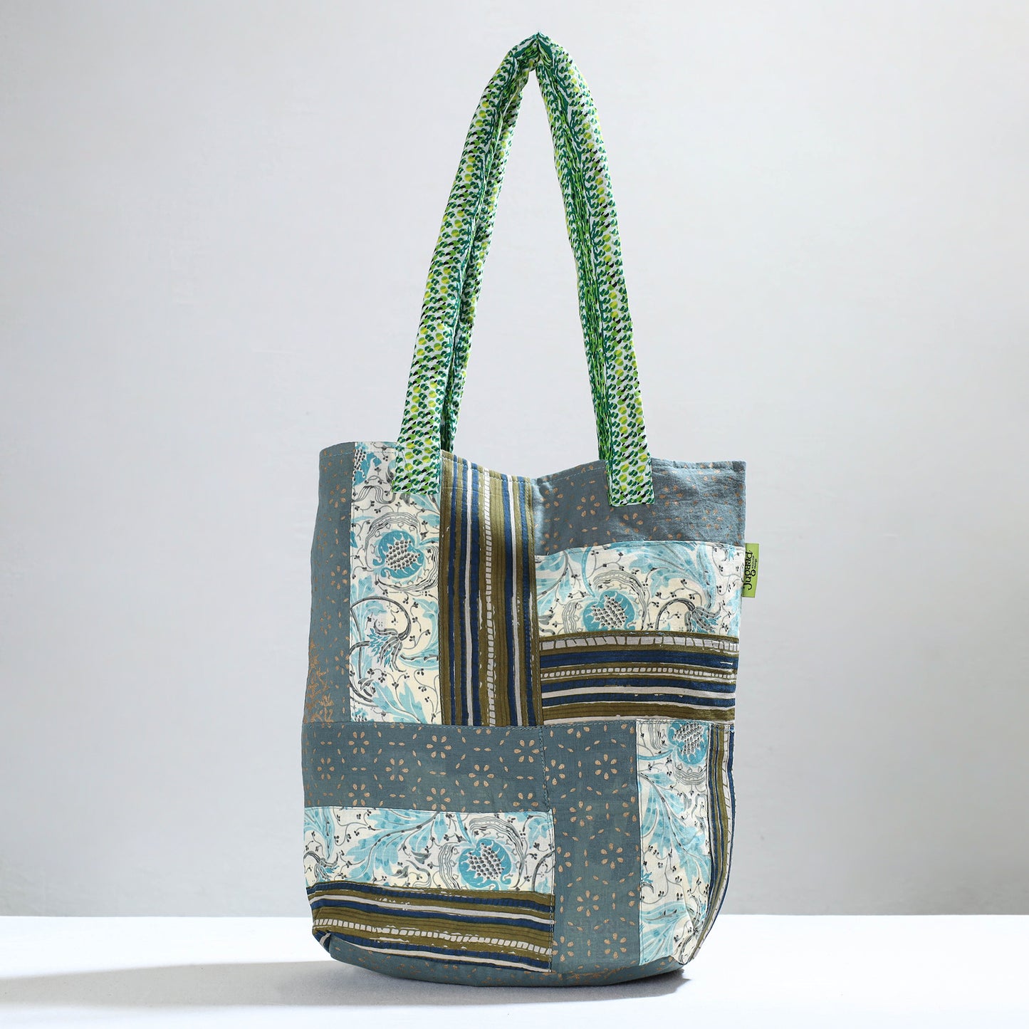 patchwork shoulder bag