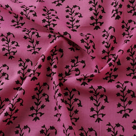 Bagh Hand Block Print Natural Dyed Cotton Fabric 08