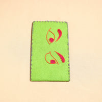 felt mobile pouch