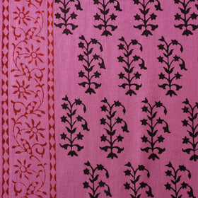 Bagh Hand Block Print Natural Dyed Cotton Fabric 08