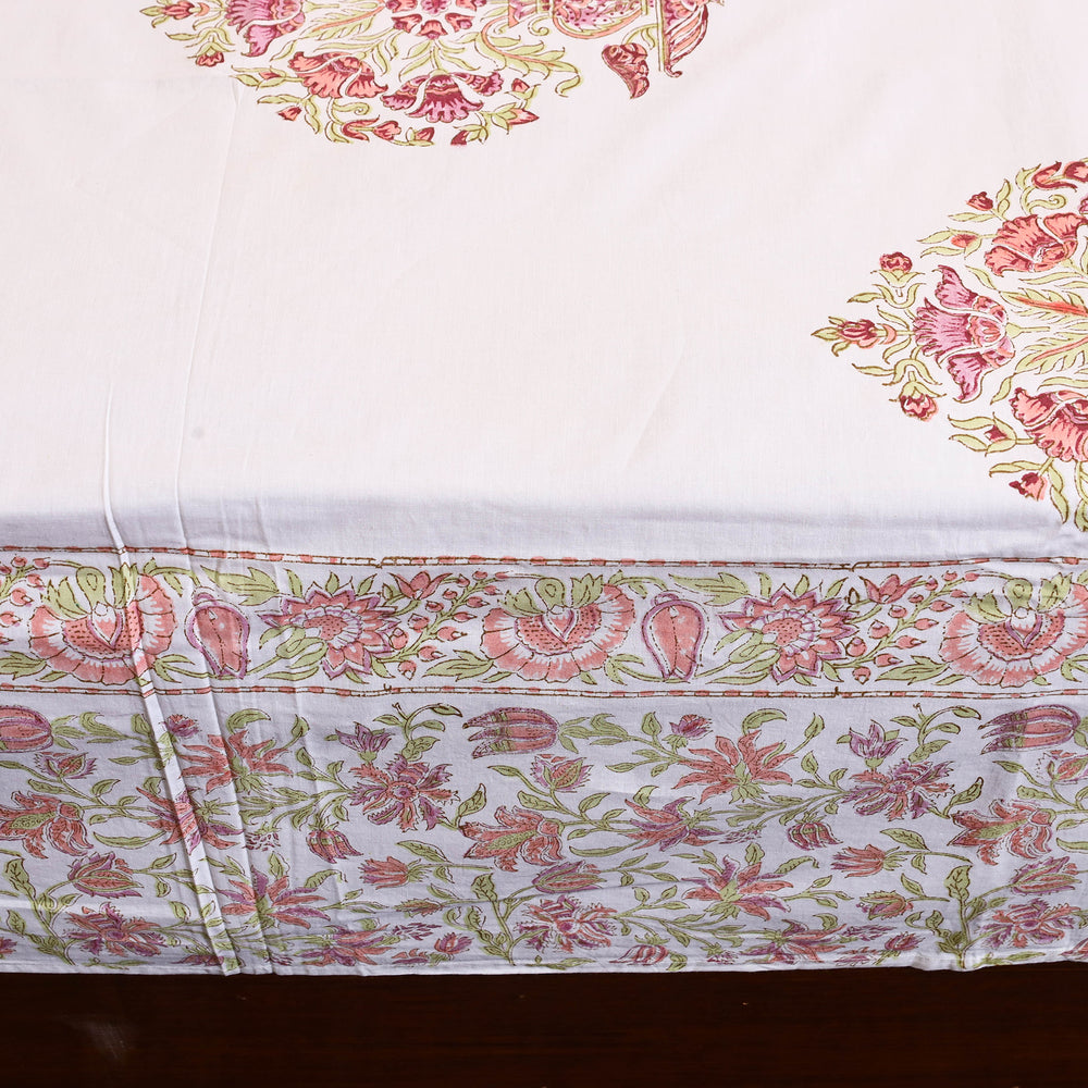 Sanganeri Double Bed Cover