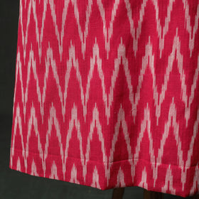 Pochampally Ikat Weave Cotton 2pc Unstitched Dress Material Kurta Set 10
