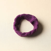 Purple - Kumaun Hand Knitted Woolen Warm Headband 46