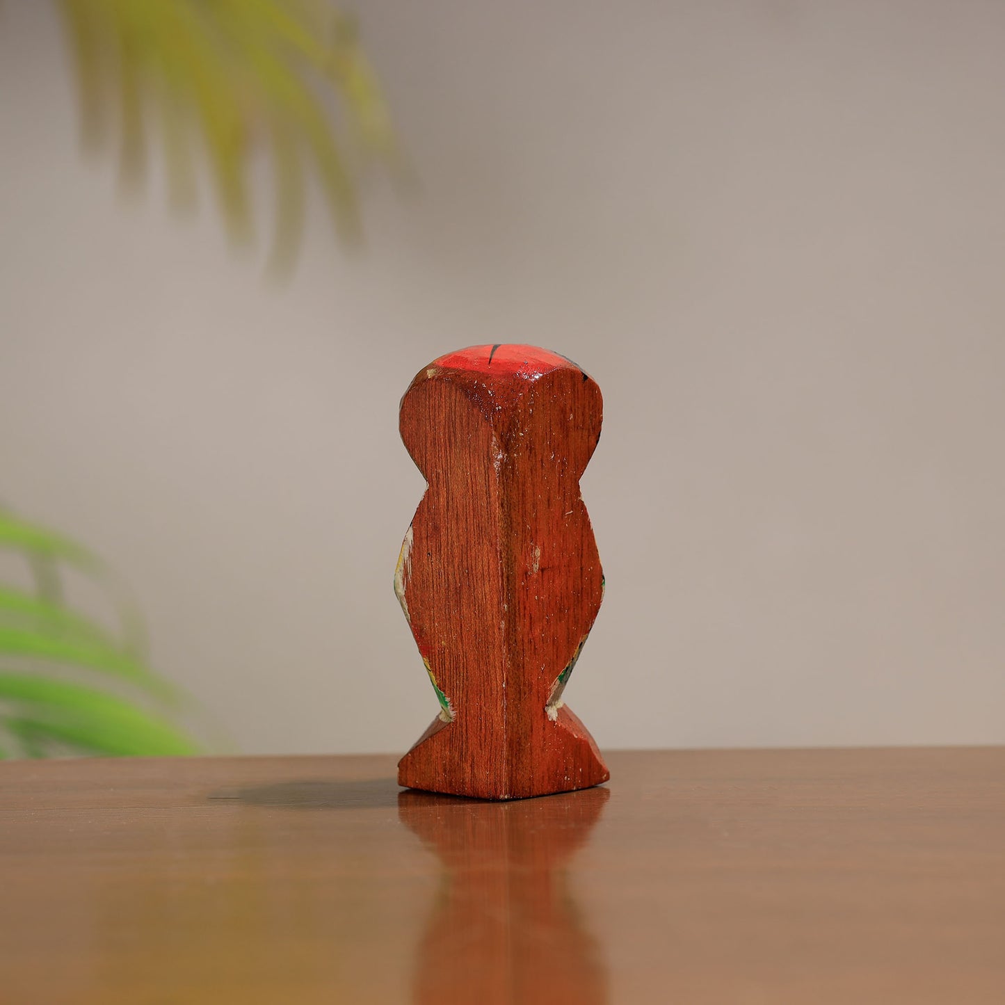 King & Queen - Traditional Burdwan Wood Craft Handpainted Sculpture (Tiny, Set of 2) 35