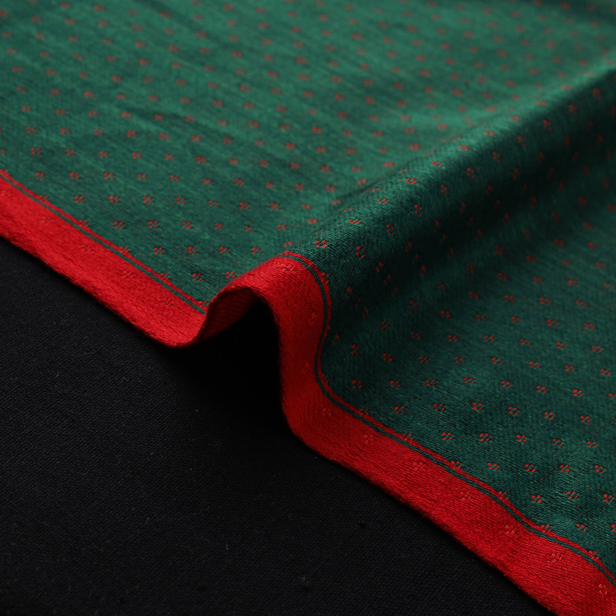 Pure Handwoven Mashru Fabric (Width - 22 in) 01